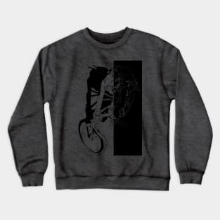 Road Samurai Black Crewneck Sweatshirt